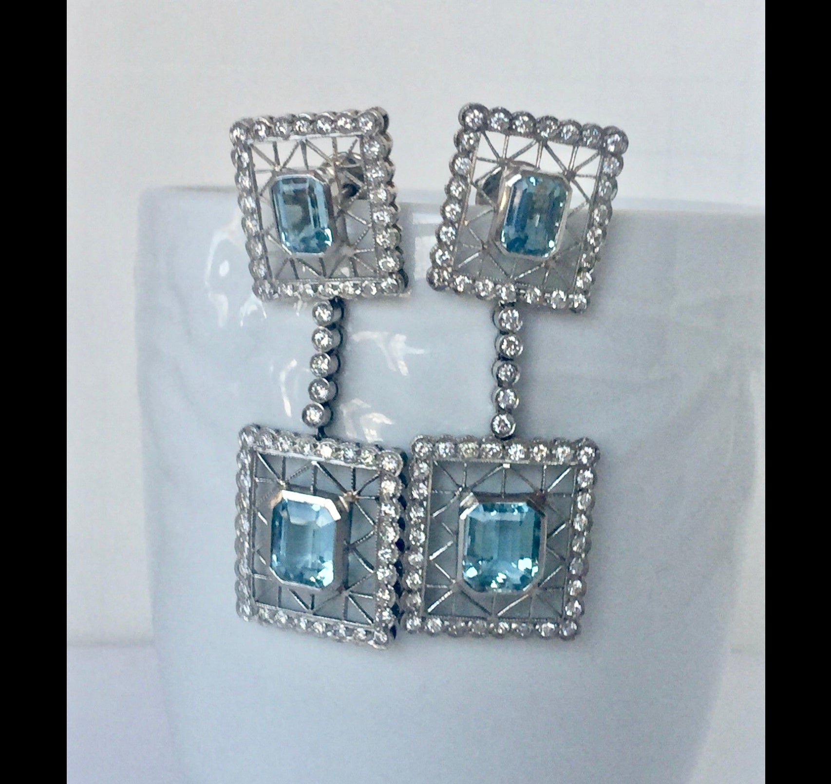 Gemstone Dangle Earrings | Gemstone Jewelry | Drop Earrings - Vintage 100%  925 Sterling - Aliexpress